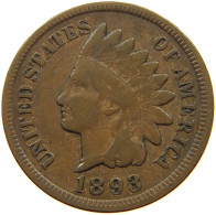 UNITED STATES OF AMERICA CENT 1893 INDIAN HEAD #s063 0349 - 1859-1909: Indian Head