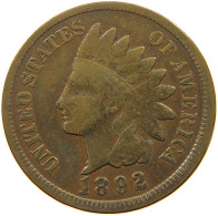 UNITED STATES OF AMERICA CENT 1892 INDIAN HEAD #a036 0679 - 1859-1909: Indian Head