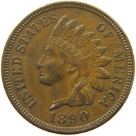 UNITED STATES OF AMERICA CENT 1890 INDIAN HEAD #t021 0227 - 1859-1909: Indian Head