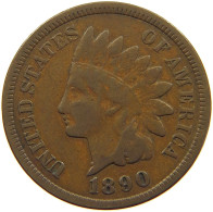UNITED STATES OF AMERICA CENT 1890 INDIAN HEAD #c083 0677 - 1859-1909: Indian Head