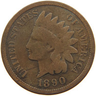 UNITED STATES OF AMERICA CENT 1890 INDIAN HEAD #a050 0487 - 1859-1909: Indian Head