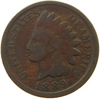 UNITED STATES OF AMERICA CENT 1889 INDIAN HEAD #s063 0483 - 1859-1909: Indian Head