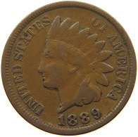 UNITED STATES OF AMERICA CENT 1889 INDIAN HEAD #c083 0647 - 1859-1909: Indian Head