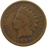 UNITED STATES OF AMERICA CENT 1889 INDIAN HEAD #c062 0237 - 1859-1909: Indian Head