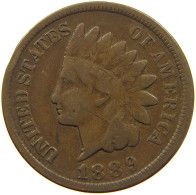 UNITED STATES OF AMERICA CENT 1889 INDIAN HEAD #c083 0653 - 1859-1909: Indian Head