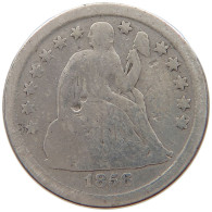 UNITED STATES OF AMERICA DIME 1856 SEATED LIBERTY #c068 0255 - 1837-1891: Seated Liberty