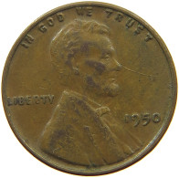 UNITED STATES OF AMERICA CENT 1950 LINCOLN WHEAT #s063 0651 - 1909-1958: Lincoln, Wheat Ears Reverse