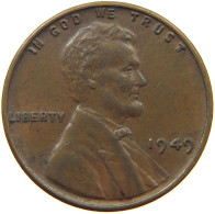 UNITED STATES OF AMERICA CENT 1949 LINCOLN WHEAT #s063 0733 - 1909-1958: Lincoln, Wheat Ears Reverse