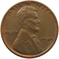 UNITED STATES OF AMERICA CENT 1949 LINCOLN WHEAT #s078 0915 - 1909-1958: Lincoln, Wheat Ears Reverse