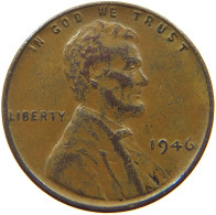 UNITED STATES OF AMERICA CENT 1946 LINCOLN WHEAT #s063 0679 - 1909-1958: Lincoln, Wheat Ears Reverse