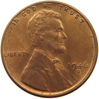 UNITED STATES OF AMERICA CENT 1946 D Lincoln Wheat #s063 0511 - 1909-1958: Lincoln, Wheat Ears Reverse