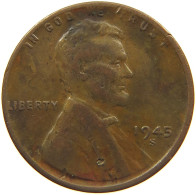 UNITED STATES OF AMERICA CENT 1945 S LINCOLN WHEAT #c012 0067 - 1909-1958: Lincoln, Wheat Ears Reverse