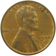 UNITED STATES OF AMERICA CENT 1944 S LINCOLN WHEAT #s063 0801 - 1909-1958: Lincoln, Wheat Ears Reverse