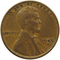 UNITED STATES OF AMERICA CENT 1945 D LINCOLN WHEAT #c012 0057 - 1909-1958: Lincoln, Wheat Ears Reverse