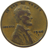 UNITED STATES OF AMERICA CENT 1944 D LINCOLN WHEAT #s063 0689 - 1909-1958: Lincoln, Wheat Ears Reverse