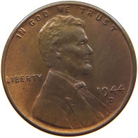 UNITED STATES OF AMERICA CENT 1944 D Lincoln Wheat #s063 0879 - 1909-1958: Lincoln, Wheat Ears Reverse