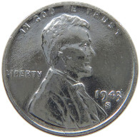 UNITED STATES OF AMERICA CENT 1943 S LINCOLN WHEAT #s063 0967 - 1909-1958: Lincoln, Wheat Ears Reverse