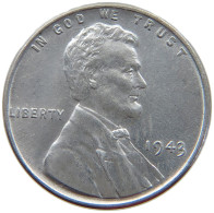 UNITED STATES OF AMERICA CENT 1943 Lincoln Wheat #s063 0973 - 1909-1958: Lincoln, Wheat Ears Reverse