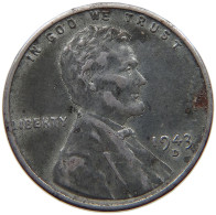 UNITED STATES OF AMERICA CENT 1943 D LINCOLN WHEAT #c012 0337 - 1909-1958: Lincoln, Wheat Ears Reverse