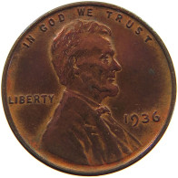 UNITED STATES OF AMERICA CENT 1936 LINCOLN WHEAT #c079 0255 - 1909-1958: Lincoln, Wheat Ears Reverse