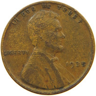 UNITED STATES OF AMERICA CENT 1935 LINCOLN WHEAT #s063 0501 - 1909-1958: Lincoln, Wheat Ears Reverse