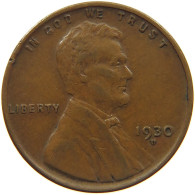 UNITED STATES OF AMERICA CENT 1930 D LINCOLN WHEAT #c012 0053 - 1909-1958: Lincoln, Wheat Ears Reverse