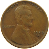 UNITED STATES OF AMERICA CENT 1929 S Lincoln Wheat #c012 0085 - 1909-1958: Lincoln, Wheat Ears Reverse
