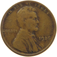 UNITED STATES OF AMERICA CENT 1926 LINCOLN WHEAT #c063 0193 - 1909-1958: Lincoln, Wheat Ears Reverse