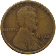 UNITED STATES OF AMERICA CENT 1925 S LINCOLN WHEAT #c017 0365 - 1909-1958: Lincoln, Wheat Ears Reverse