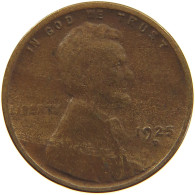 UNITED STATES OF AMERICA CENT 1925 D LINCOLN WHEAT #c017 0351 - 1909-1958: Lincoln, Wheat Ears Reverse