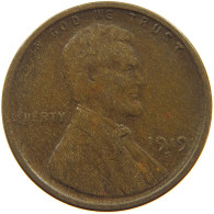 UNITED STATES OF AMERICA CENT 1919 S Lincoln Wheat #c079 0283 - 1909-1958: Lincoln, Wheat Ears Reverse