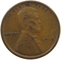 UNITED STATES OF AMERICA CENT 1918 LINCOLN WHEAT #c079 0269 - 1909-1958: Lincoln, Wheat Ears Reverse