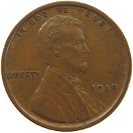 UNITED STATES OF AMERICA CENT 1918 Lincoln Wheat #c041 0311 - 1909-1958: Lincoln, Wheat Ears Reverse