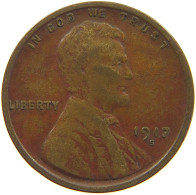 UNITED STATES OF AMERICA CENT 1917 S Lincoln Wheat #c017 0369 - 1909-1958: Lincoln, Wheat Ears Reverse