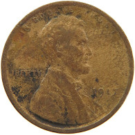 UNITED STATES OF AMERICA CENT 1917 LINCOLN WHEAT #c063 0181 - 1909-1958: Lincoln, Wheat Ears Reverse