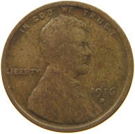 UNITED STATES OF AMERICA CENT 1916 D Lincoln Wheat #c074 0299 - 1909-1958: Lincoln, Wheat Ears Reverse