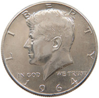 UNITED STATES OF AMERICA HALF 1/2 DOLLAR 1964  KENNEDY #alb065 0053 - Unclassified