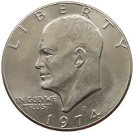 UNITED STATES OF AMERICA DOLLAR 1974 D EISENHOWER #s062 0771 - 1971-1978: Eisenhower