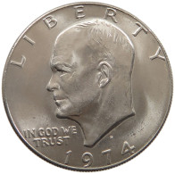 UNITED STATES OF AMERICA DOLLAR 1974 D EISENHOWER #c035 0157 - 1971-1978: Eisenhower