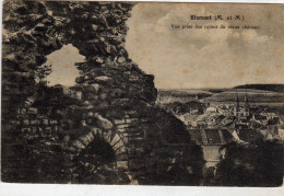 Blamont Vue Des Ruines Du Vieux Chateau - Blamont