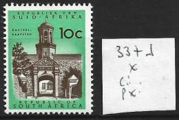 AFRIQUE DU SUD 337J * Côte 2.75 € - Unused Stamps