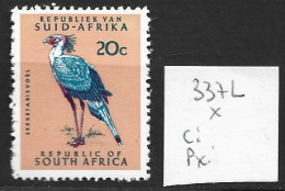 AFRIQUE DU SUD 337L * Côte 5 € - Unused Stamps