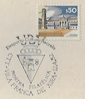 Portugal 1982 Card Commemorative Cancel Philatelic Exhibition Sports Union Vila Franca De Xira Sports Culture Recreation - Cartas & Documentos