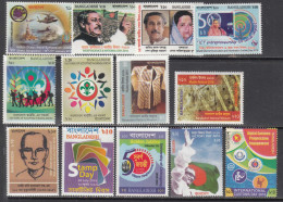 2016 Bangladesh Collection Of 13 Different Stamps MNH - Bangladesch