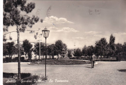 Cartolina Andria - Giardini Pubblici - La Fontanina - Andria