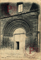 HUESCA: PORTADA DE LA ERMITA DE SALAS (FOTOTIPIA ESCOLÁ, NUM.12) - Huesca