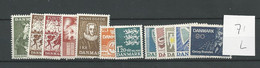 1971 MNH Denmark, Year Complete, Postfris** - Annate Complete