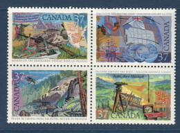 Canada, Yv 1041, 1042, 1043, 1044, Mi 1079, 1080, 1081, 1082, **, - Unused Stamps