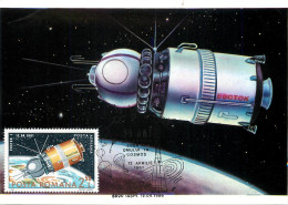 Space Postcard Romania Space Ship Vostok 1 - Espace