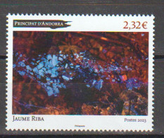 2023. Jaume Riba Sabaté (photographe Andorran) Timbre Neuf **  Haute Faciale - Unused Stamps